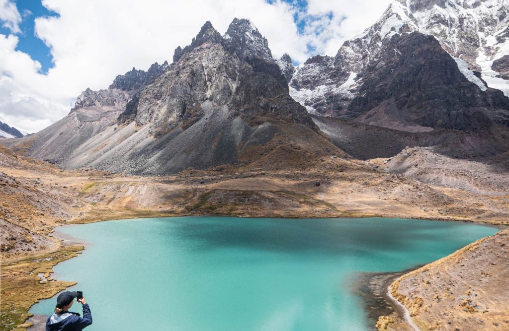 The 7 Lagoons Tour is one of the alternative hiking routes that are not as crowded as many other routes in Cusco's region.